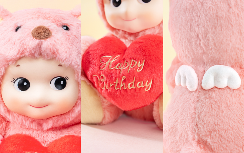 Sonny Angel Cuddly Bear (Happy Birthday) - Sweet Bath Gift