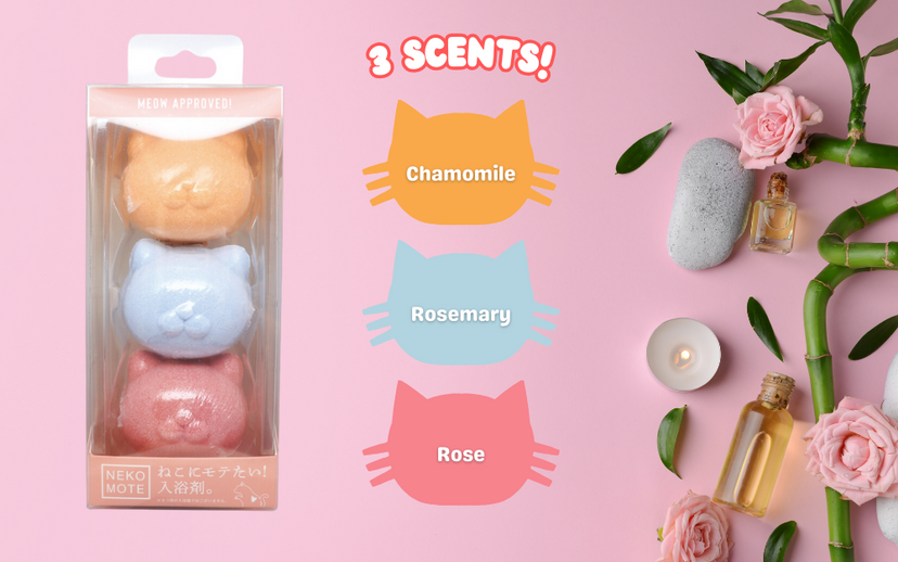 NekoMote Bath Ball Gift Set - Party Pick