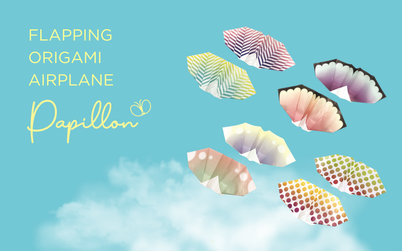 Papillon Origami Airplanes - Cute Gift Accent